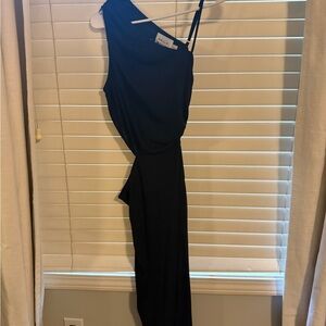 Hello Molly Midnight Black Asymmetrical Dress